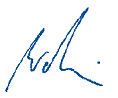 Signature - Ulrich Wallin